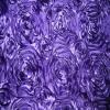 Purple Antoinnette - Classique Elegance Chair Bands/Caps Rental Fabric Sample