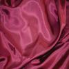 Cranberry Poly Lining - Classique Elegance Overlays Rental Fabric Sample