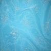 Blue Stardust Beaded -  Overlays Rental Fabric Sample