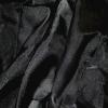 Black Sparkle Organza -  Overlays Rental Fabric Sample